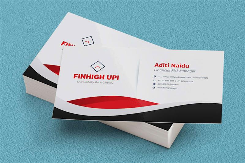 Without Lamination Visiting Card